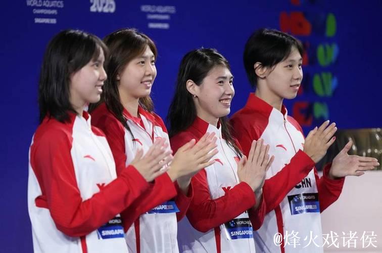 中国女队位列第四 成功晋级游泳世锦赛4x100米混合接力决赛